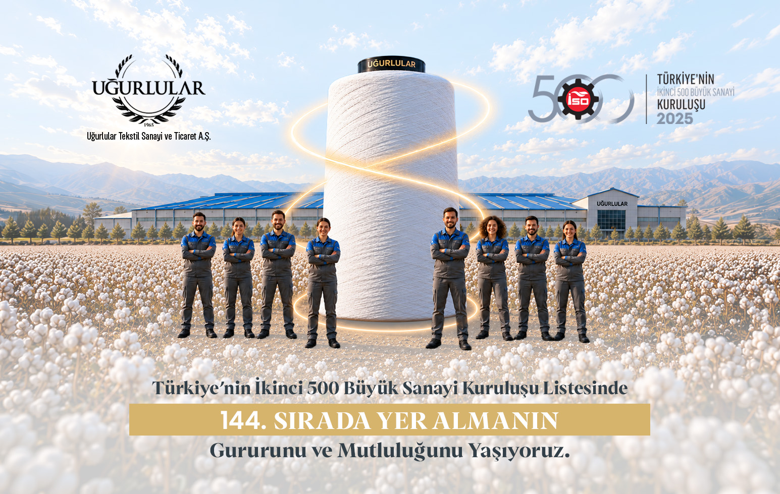 ISO İkinci 500 Türkiye 2025 Listesinde Yer Almanın Gururunu Yaşıyoruz